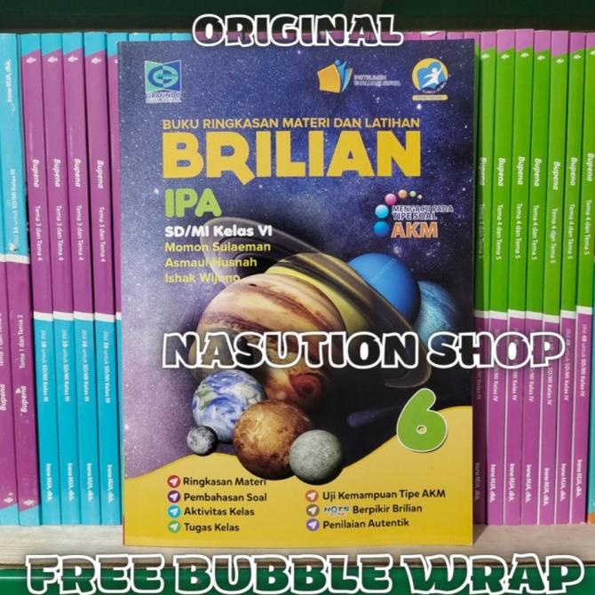 

SALE Buku Brilian IPA Akm Kelas 6 SD Grafindo K13 Edisi Revisi Termurah
