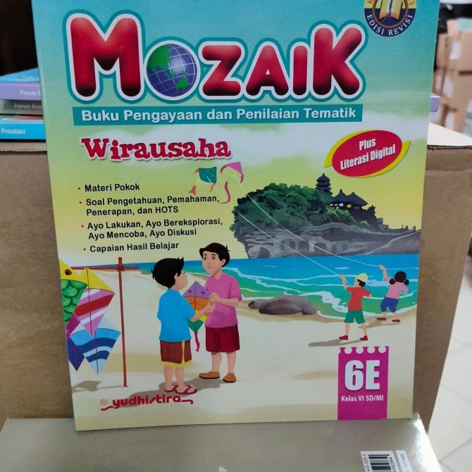 

SALE Mozaik SD kelas 6E Wirausaha Yudhistira Termurah