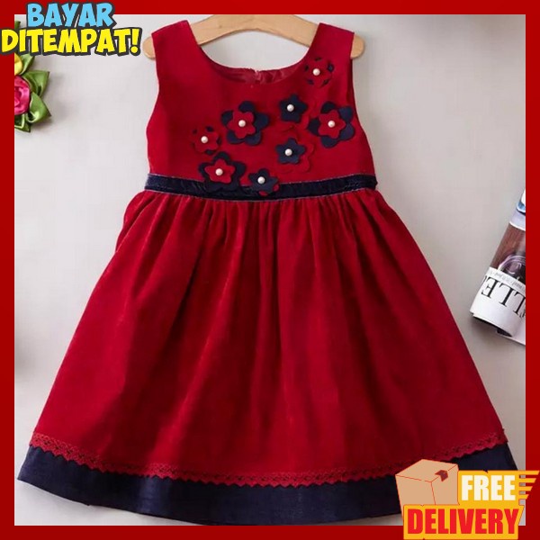 Fashion Anak Dres Kondangan Amak Dreas Natal Pesta Dress Anak Natalan Dris Pesta Anal Dressh Anaj Pa