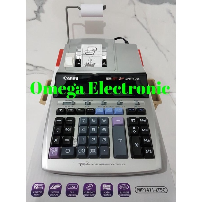 

Canon Calculator MP1411-LTSC Printing Struk Kasir Kalkulator 14 Digits