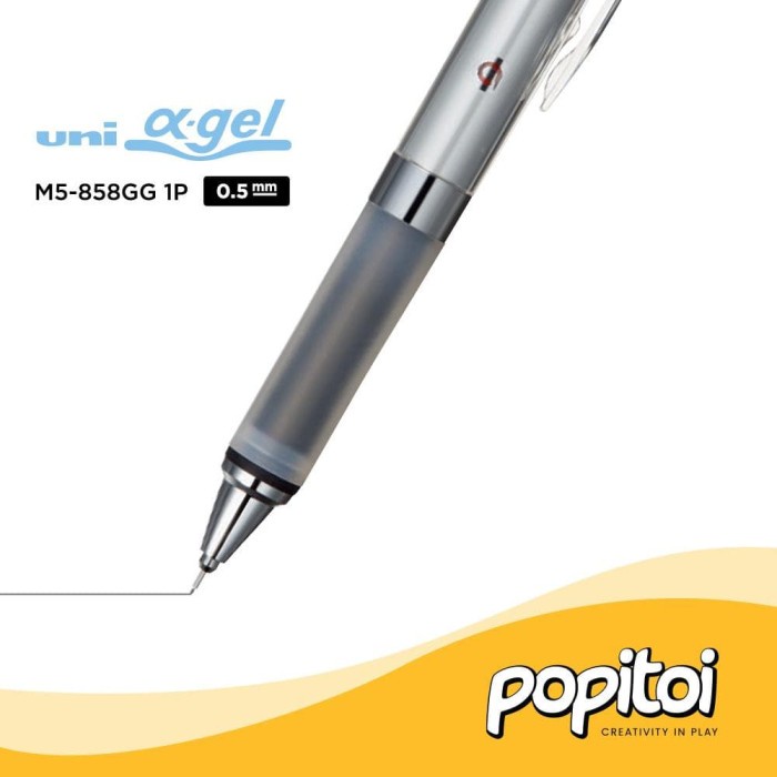 

Promo Uni Kuru Toga Alpha Gel Mechanical Pencil 0.5 Mm