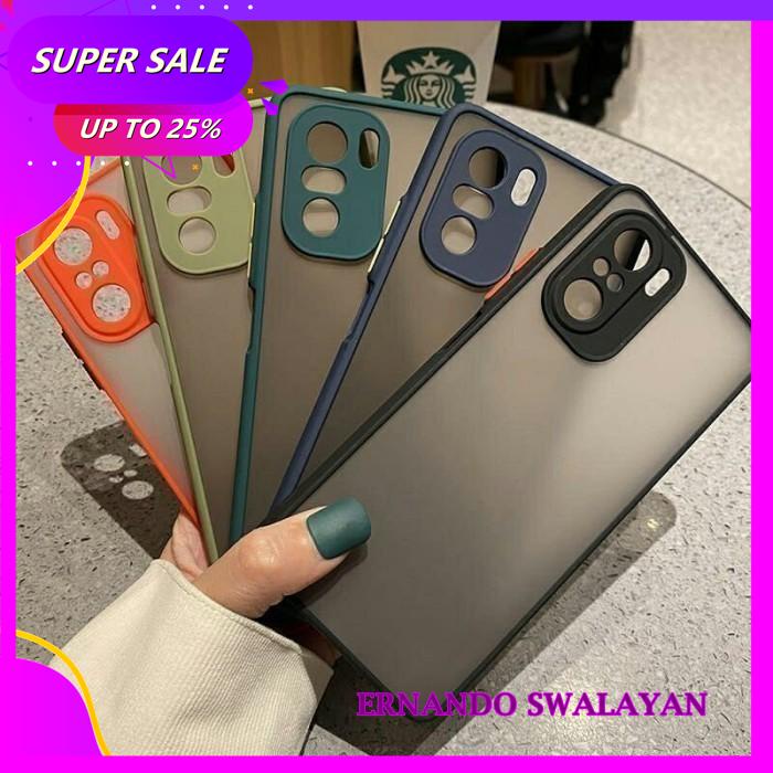 MY CHOICE XIAOMI REDMI NOTE 11 FUZE DOVE CASE + PELINDUNG KAMERA GRATIS ONGKIR