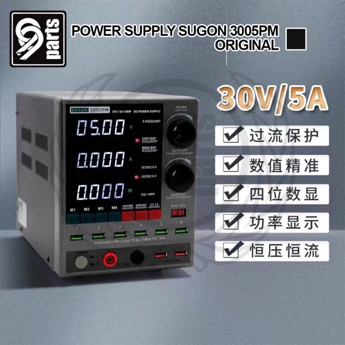 Power Supply Sugon 3005Pm Original / Power Supply Sugon 3005 Pm 30V05A