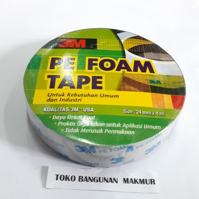 

Dobel Tape 3M Warna Hijau