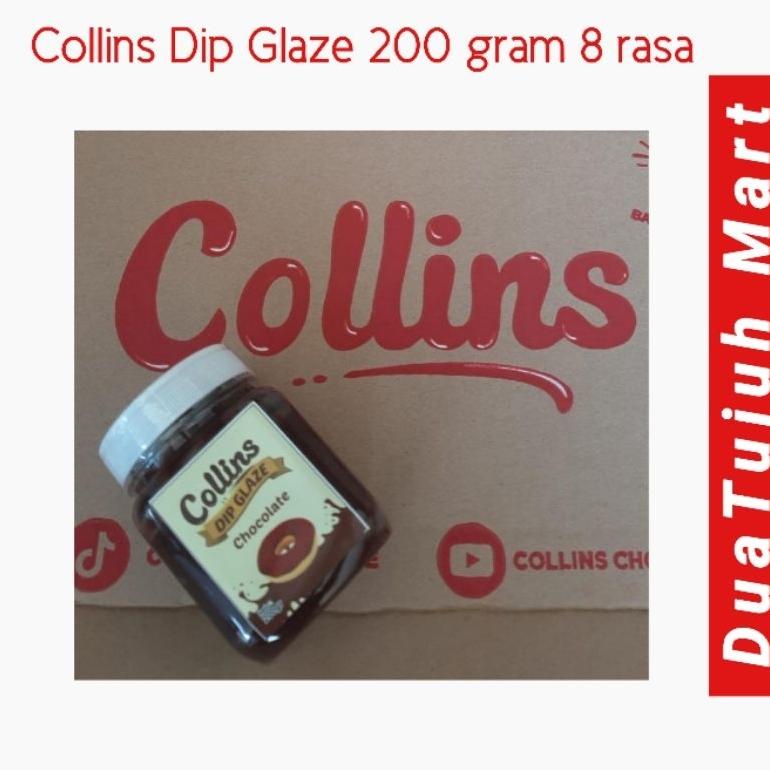 

GRATIS ONGKIR COLLINS DIP GLAZE 200 GRAM/CHOCOLATE/TIRAMISU/STROBERI/TARO/SUSU/CAPPUCCINO/GREEN TEA/KEJU TETAP TRENDING DI SHOPEE