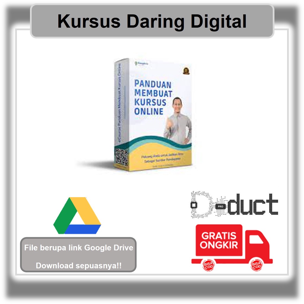 Panduan membuat kursus online