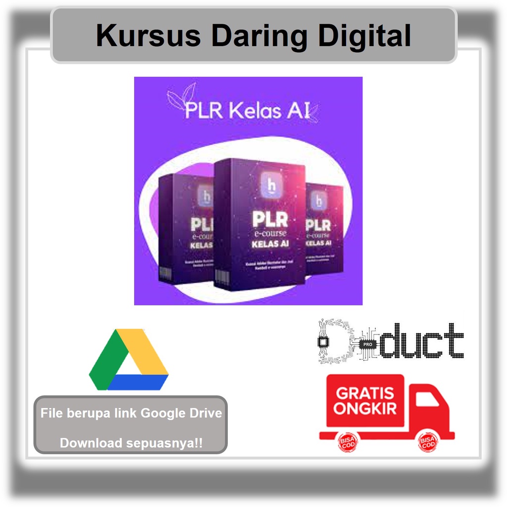 PLR KELAS Ai - Tutorial Belajar Adobe illustrator
