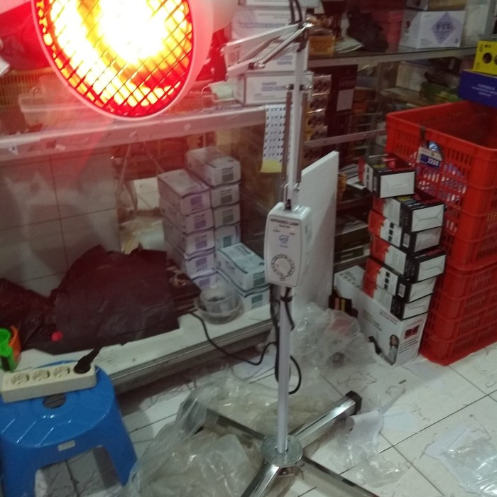 Lampu TDP CQ 400 Infrared Xinfeng / Alat Terapi Panas Erin MI