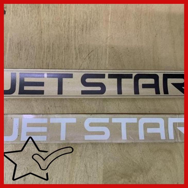 

[TSD] STICKER TULISAN JETSTAR