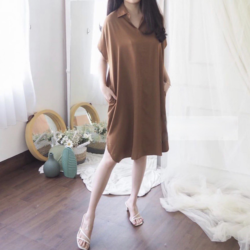 Dress Jumbo Wanita Terbaru 2023 Korean Style Pesta Xxxl Ld 130 120 Tunik Sabrina Modern 150 Bahan Me