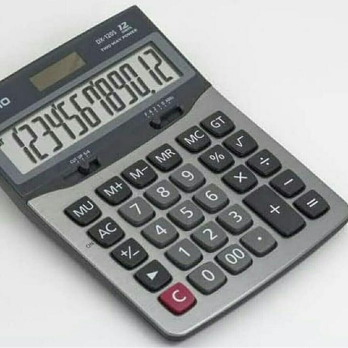 

KALKULATOR/CALCULATOR DESKTOP/CASIO DX-120S/BIG DISPLAY/ORIGINAL#