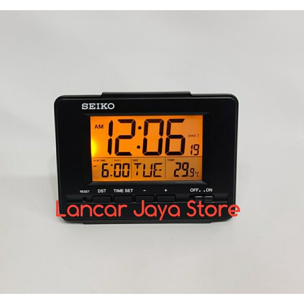 Jam Digital Seiko QHL075 Jam Meja Digital Seiko QHL075