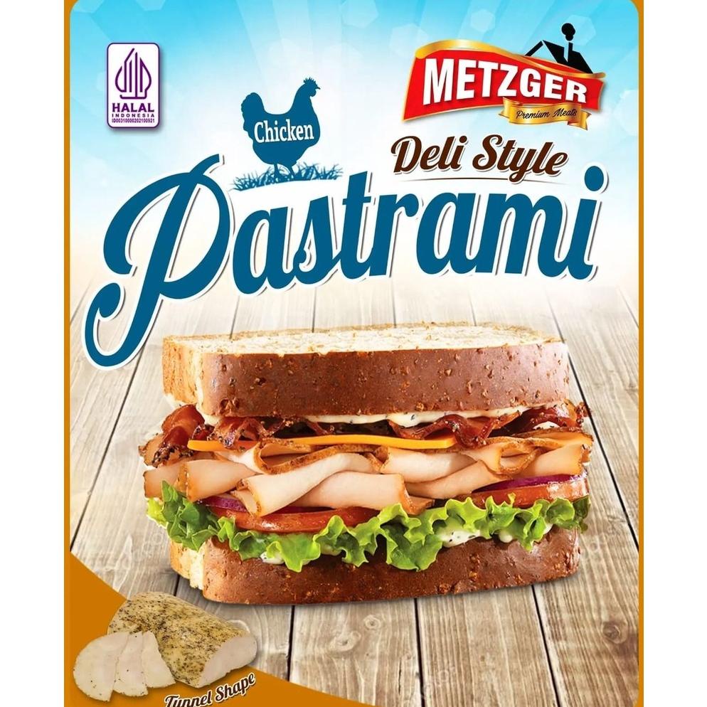 

NEW STOCK CHICKEN PASTRAMI DAGING HAM AYAM HALAL METZGER 100GR PRODUK TERLARIS BULAN INI