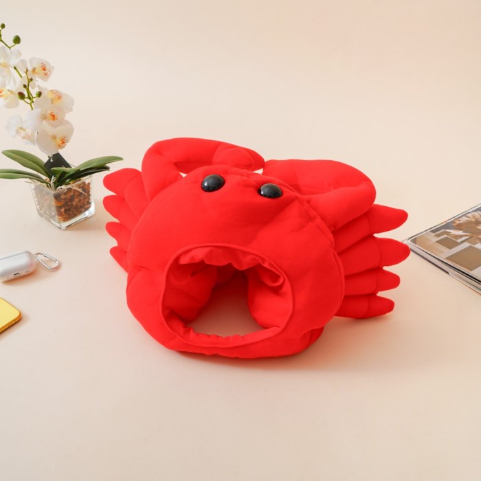 Ataru Topi Crab - Merah