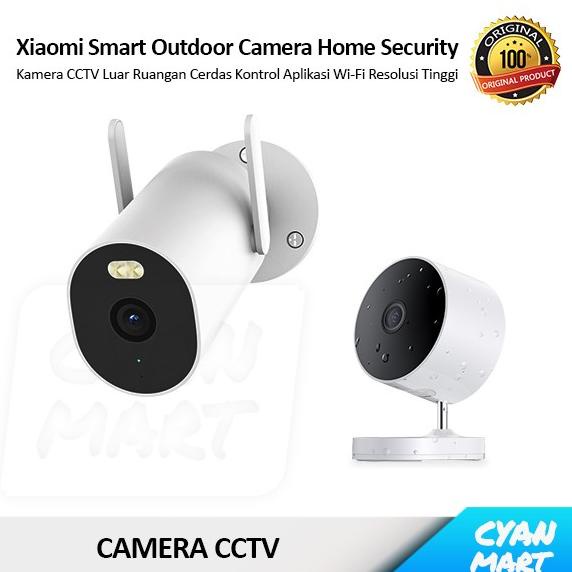 Terbaru Kamera CCTV Xiao Mi Smart Outdoor Camera CCTV Wi-Fi Mi Home Apps Kode Zx 360