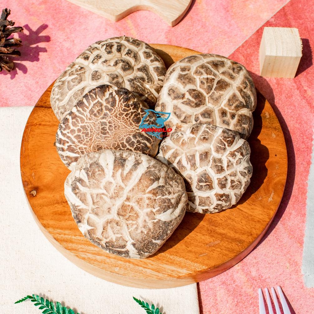 

Terbaru! Jamur Shitake 100gram / Shintake Shiitake Mushroom Hioko Hioco ,,