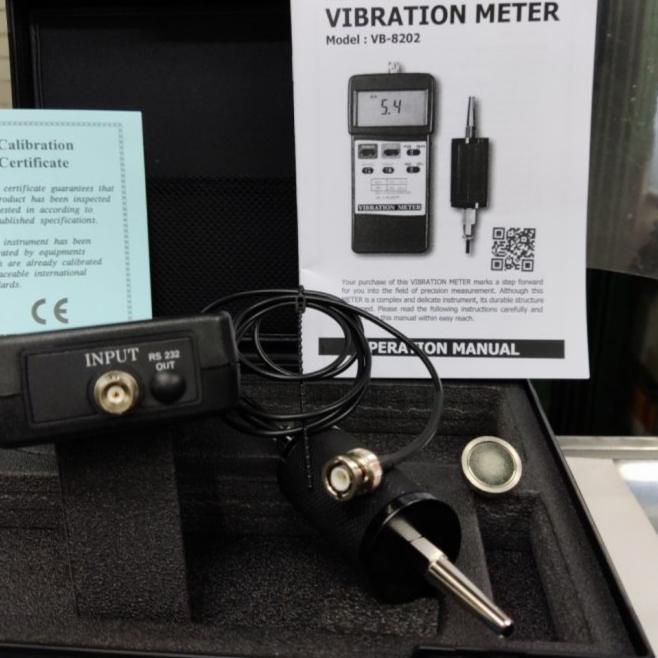 Lutron VB-8202 digital Vibration Meter alat ukur getaran geter VB8202 Top