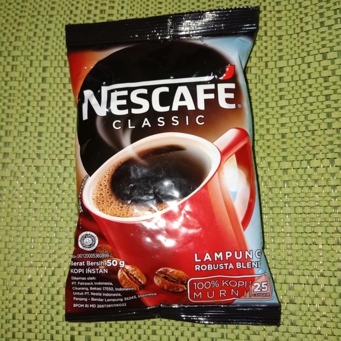 

Nescafe Kopi Classic Bag Era 50 Gr