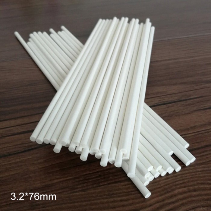 

TERLARIS SHOOTHE Tongkat Pengisap Permen Lolipop, Stik Makanan Kelas Putih