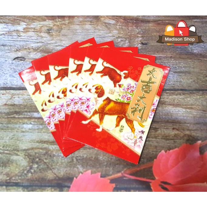 

{ Alee_Ale } 3741 Angpao Anjing 2018 Tahun Baru Imlek Dekorasi Chinese New Year Berkualitas