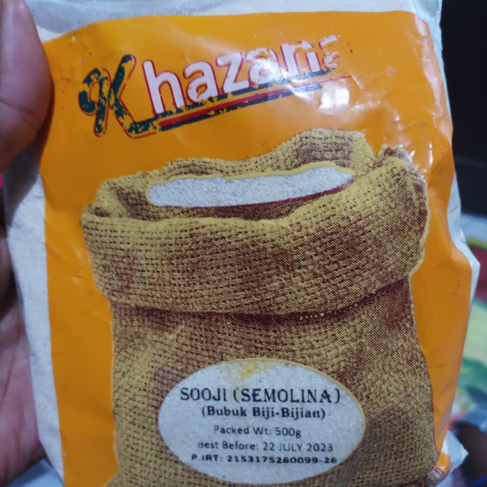 

populer] tepung sooji fine Indian Taste atau tepung suji 500gram