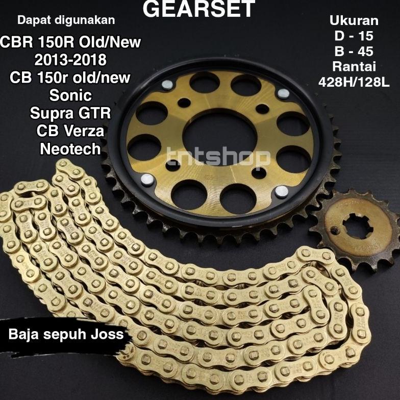 Gear Set CBR 150R old CBR 150R Facelift 2014 - 2018 gear cb 150r old Gear cb 150r facelift gearset C