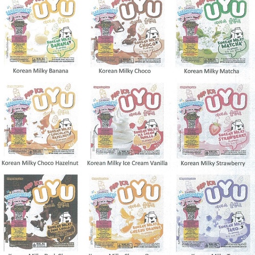 

1 Renceng Pop Ice UYU Korean Milk Isi 10 Sachet