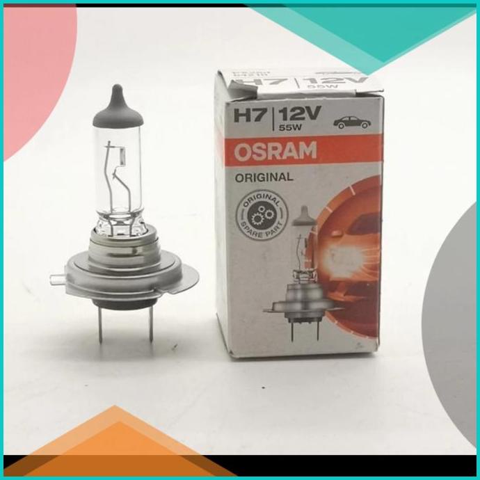 BOHLAM LAMPU DEPAN OSRAM H7 NINJA 250, R25 ORIGINAL OSRAM, TERBAIK