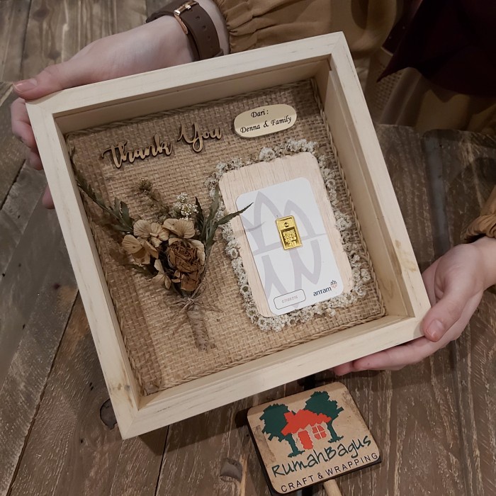 Hariya Frame Untuk Antam Logam Mulia