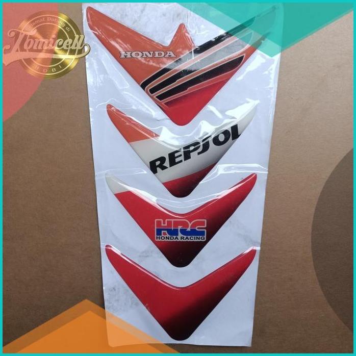 Emblem tank pad tangki honda cb 150 r CBR berkualitas motif repsol 20