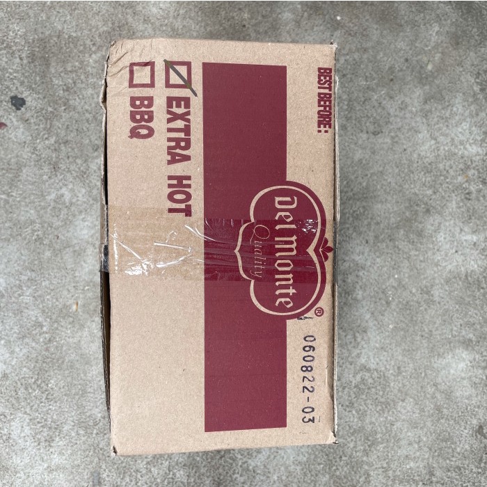 

Delmonte Extra Hot Pouch 1Kg Dus / Saus Sambal Delmonte Extra Pedas