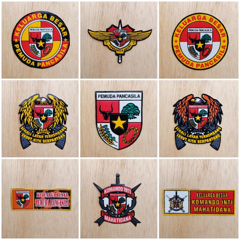 sticker logo pemuda pancasila - sticker motor dan mobil