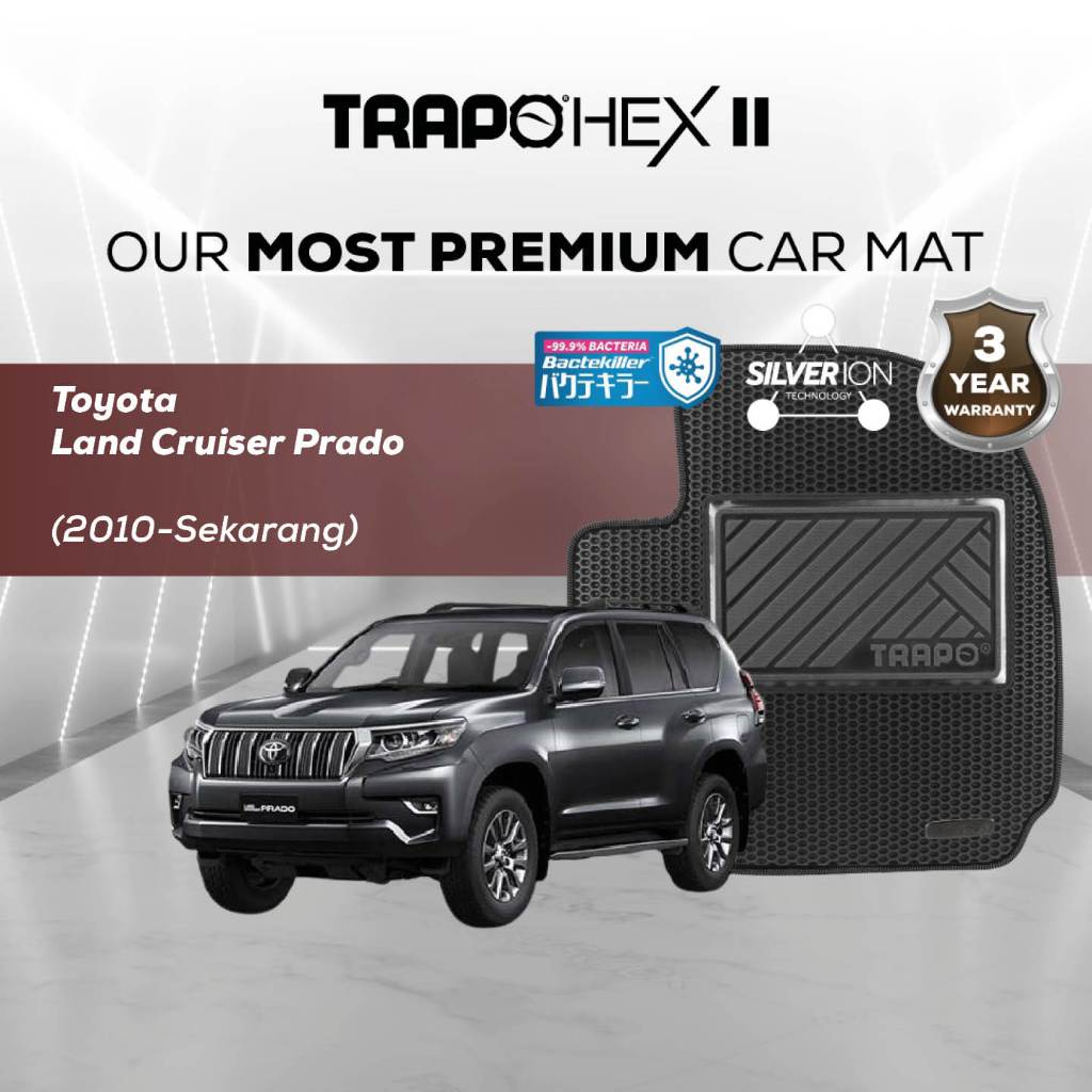 Karpet Mobil Trapo Hex II Toyota Land Cruiser Prado (2010-Sekarang)