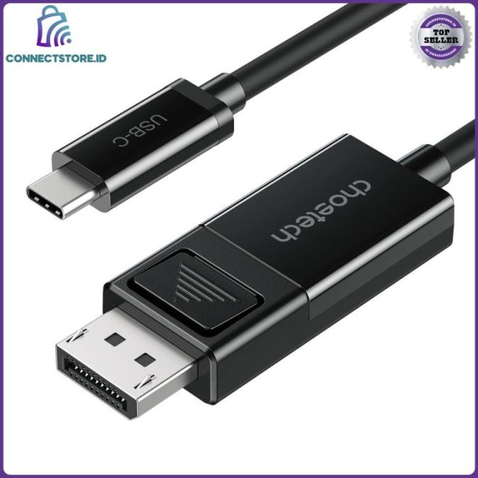 Diskon  November Murah Kabel Usb Type C To Display Port 8K 30Hz 1.8M Xcp 1803 Black - Terlarisss