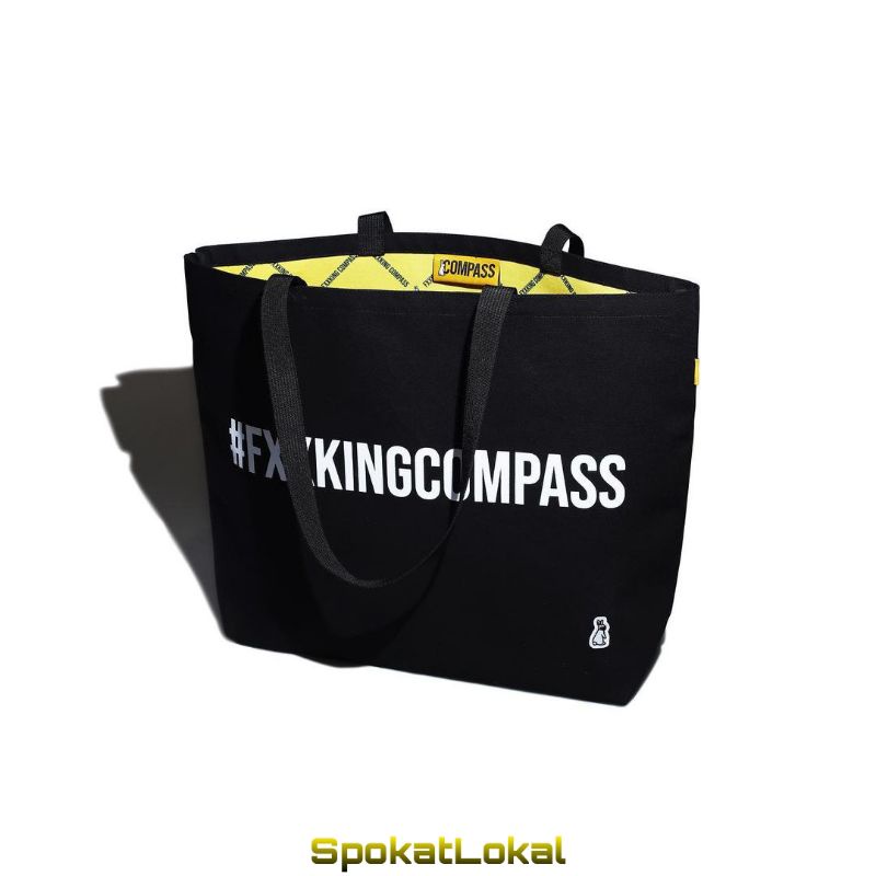 Tote Bag Compass Fr2 Fxxking Compass Original BNIB Fullset
