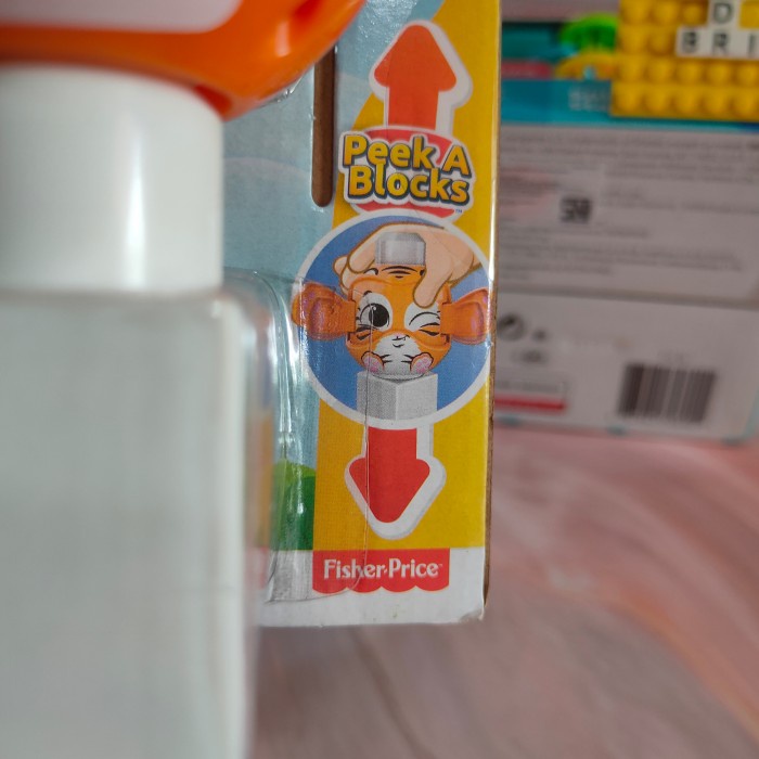 fisher price mega bloks peek a blocks tiger