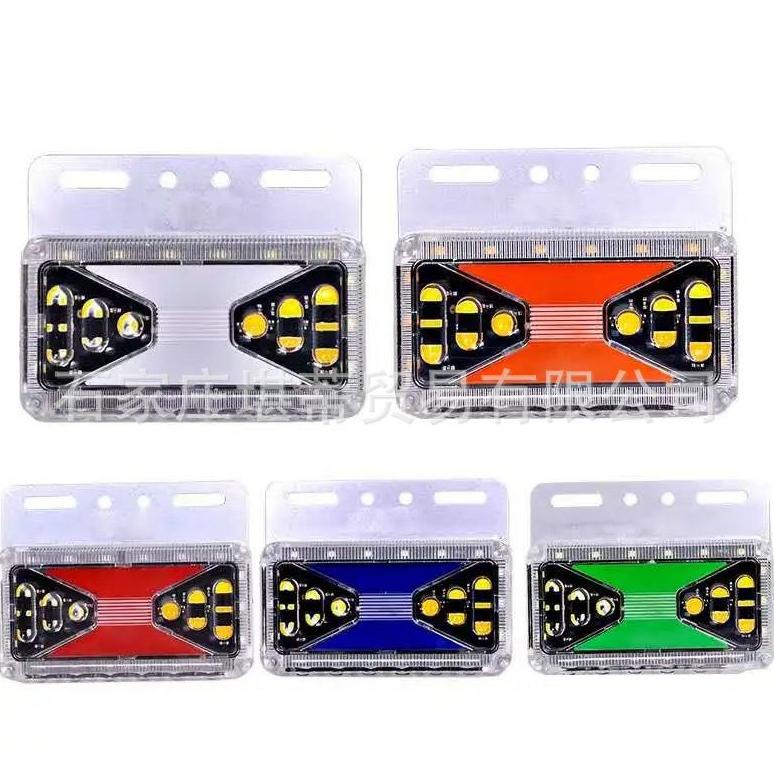 Kekinian LAMPU LED 24VOLT VARIASI SAMPING BAK TRUCK Type X .,