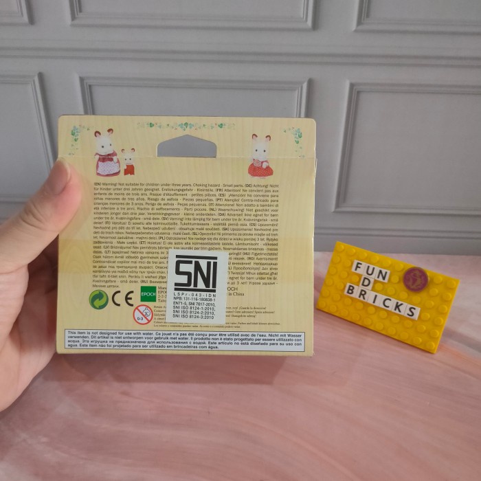 sylvanian bath & shower set 5022