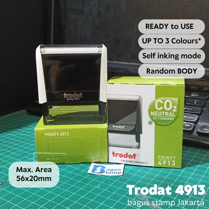

Terbaru Stempel Warna Otomatis Custom Design Trodat 4913 Promo Terlaris