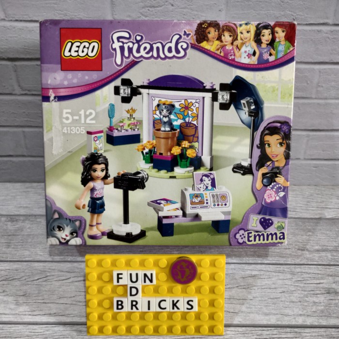 lego friends 41305 : emma's photo studio