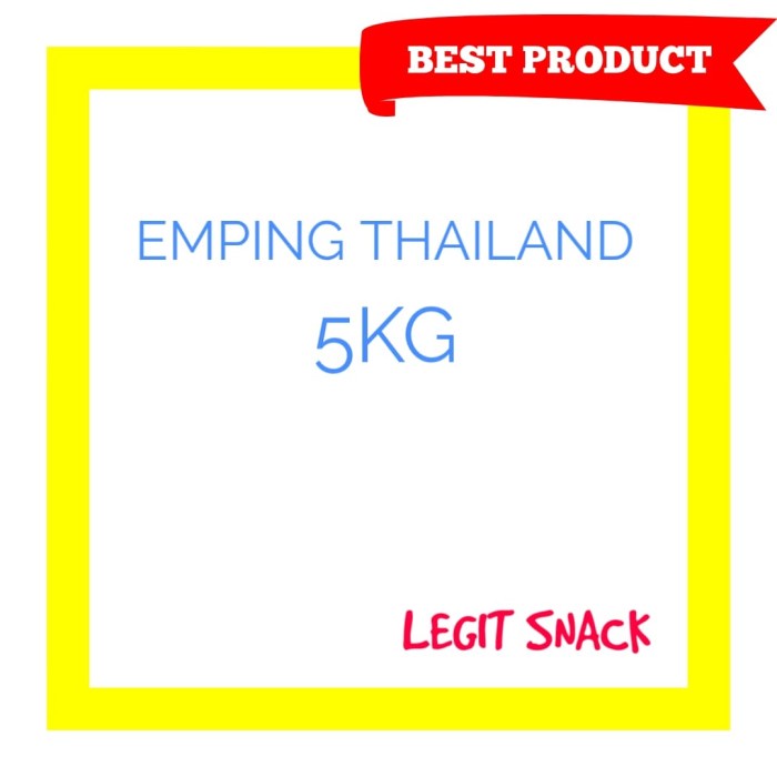 

Mazin - Emping Thailand 1 Bal