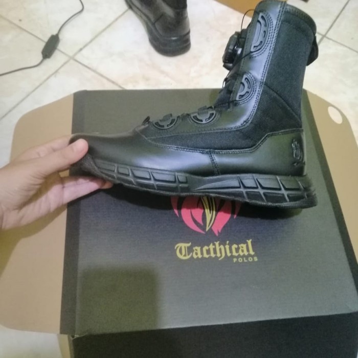 SEPATU PDL TACTICAL TALI PUTAR EXTRACK FIGHTER ORIGINAL