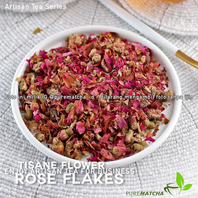 

Artisan Tea Cafe - Rose Flakes 50Gr Mawar Kering Hancur Dried Rosebud Kode 209