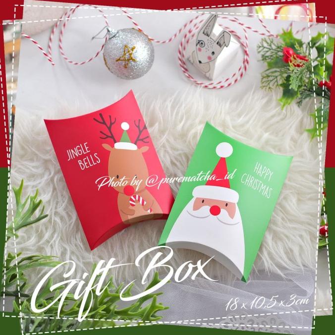

Christmas Gift Box 01 Natal Hampers Kotak Natal Hadiah Kado 1 Pcs - Merah Kode 762