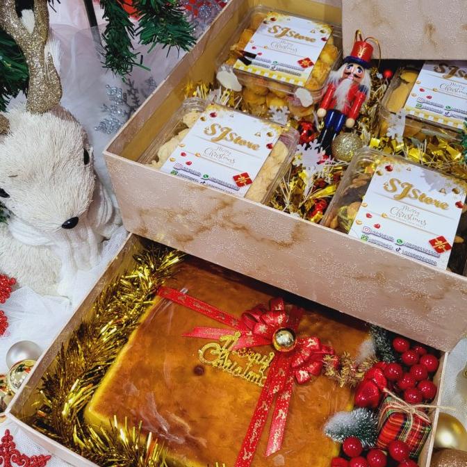 

Terlarisss - Paket Dekorasi Hampers Natal Christmas Parcel Hadiah Kue Kering 438 - Langsung Kirim