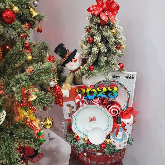 

Terlarisss - Paket Dekorasi Hampers Natal Christmas Parcel Hadiah Kue Kering 390 - Langsung Kirim