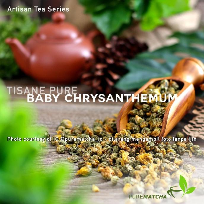 

Artisan Tea Cafe - Pure Baby Chrysanthemum Bunga Kering Sample 10Gr Kode 832