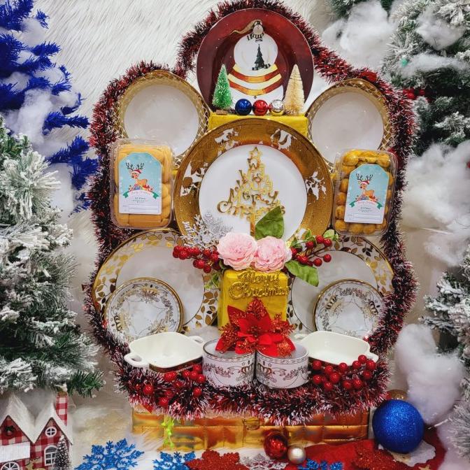 

Terlarisss - Paket Dekorasi Hampers Natal Christmas Parcel Hadiah Kue Kering 254 - Langsung Kirim