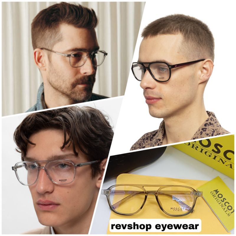 Frame Kacamata Moscot Bjorn Aviator Small