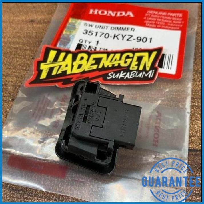 SAKLAR DIMMER DIM LAMPU JAUH DEKAT HONDA REVO BLADE 110 SPACY VARIO 125 SUPRA X 125 BEAT FI F1 POP E